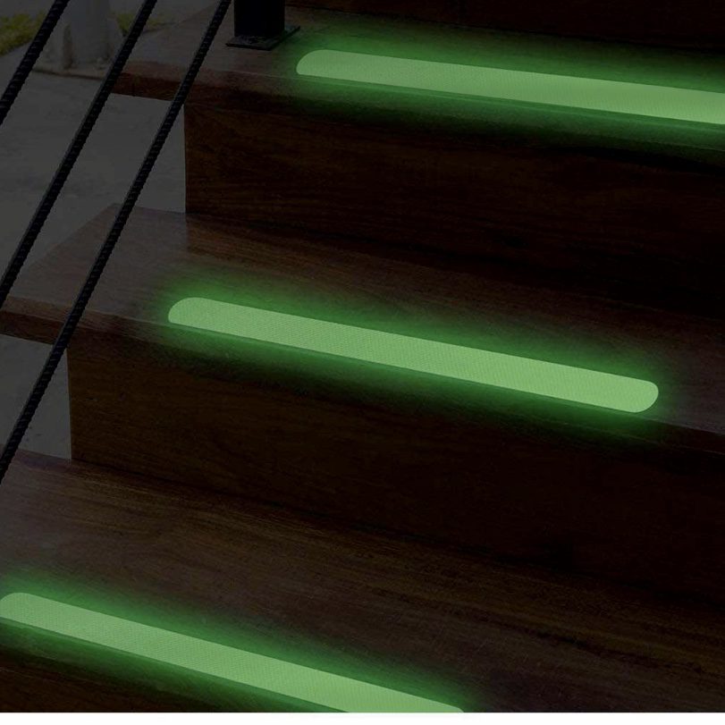 Anti Slip Tape Roll - Luminous Glow in the Dark - 2"x 5 meters - Slips Away - SA047. -