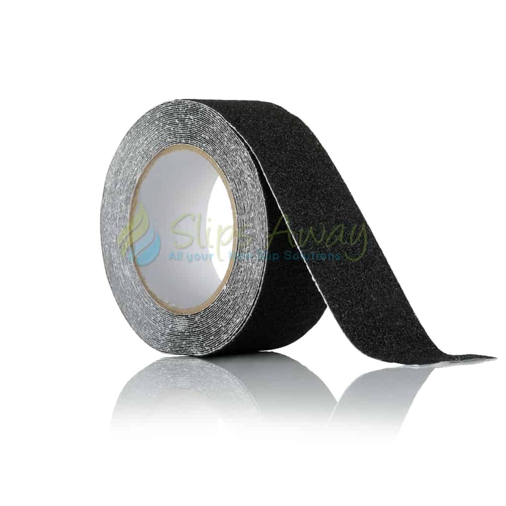 Anti Slip Tape Roll Standard Grade - Black 7.62m - Slips Away - SA030 -