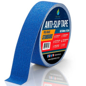 Blue Anti Slip Tape Rolls Standard Grade - Slips Away - Non slip tape - 50mm x 18.3m -Made in the UK - Highest Quality