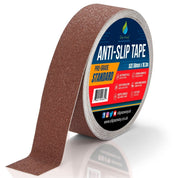 Brown Anti Slip Tape Rolls Standard Grade - Slips Away - Non slip tape - 50mm x 18.3m -Made in the UK - Highest Quality