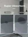 Bathroom Bath Mat Rug, Diatomaceous Earth Water Absorbent Rubber Backed Non-Slip Bathroom Floor Mat Carpet Square Cool Thin Washable Quick Dry for Shower Tub Bathtub Indoor Door (40 X 60Cm)