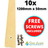 Beige Non Slip Decking Strips - Slips Away - decking strip beige 1200mm x 50mm 10x pack -
