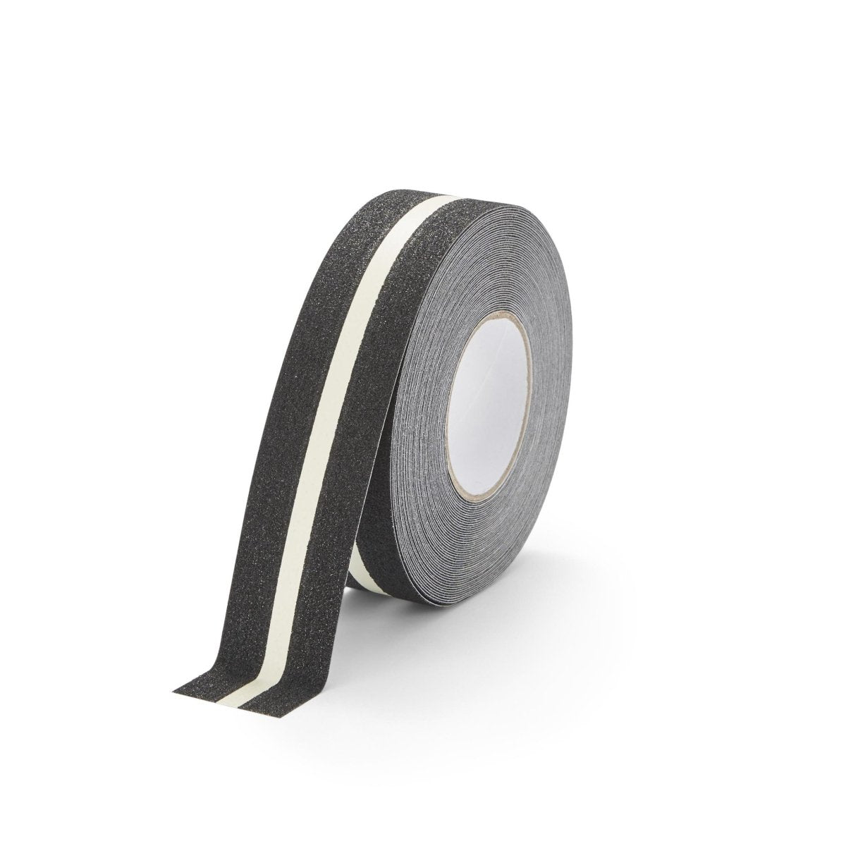 Black Safety-Grip with photoluminescent stripe Anti Slip Tape Roll - Slips Away - H3403N-Glow-Line-Safety-Grip-50mm-N -