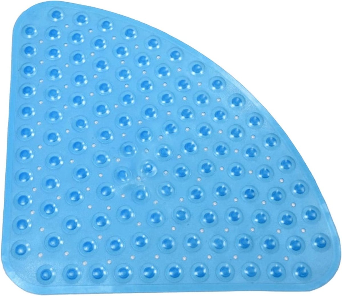 Corner Shower Mat Anti-slip Quadrant - Anti-Bacterial Suction Mat for Shower or Tub 54x54CM,
