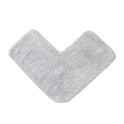 Corner Shower Mat - L Shaped 70 x 35cm 100% Cotton Supersoft, Absorbent - Slips Away - Water Absorbent - 1278838057 -