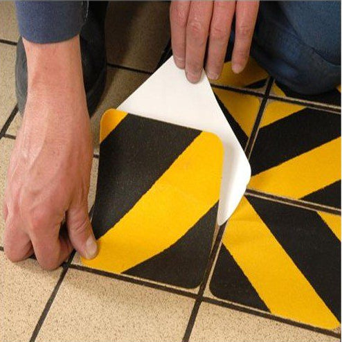 Course Grade Anti Slip Tiles 140mm x 140mm - 10x pack - Slips Away - H3402 BLACK 140MM X 140MM-1 -
