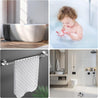 Extra Long Anti-Slip Bathtub Mat for Safety and Comfort – High Quality Vinyl Shower Mat ( White or Clear ) - Slips Away - B0CFTSPX7L -