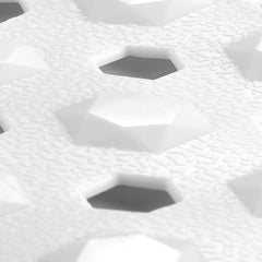 Extra Long Anti-Slip Bathtub Mat for Safety and Comfort – High Quality Vinyl Shower Mat ( White or Clear ) - Slips Away - B0CFTSPX7L -