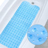 Extra Long Bath Mats Non-Slip, Anti Slip Bath Mat/Shower Mat with 200 Suction Cups, Machine Washable 100 x 40cm - Slips Away - Bath mat - B09Z1TN8RH -