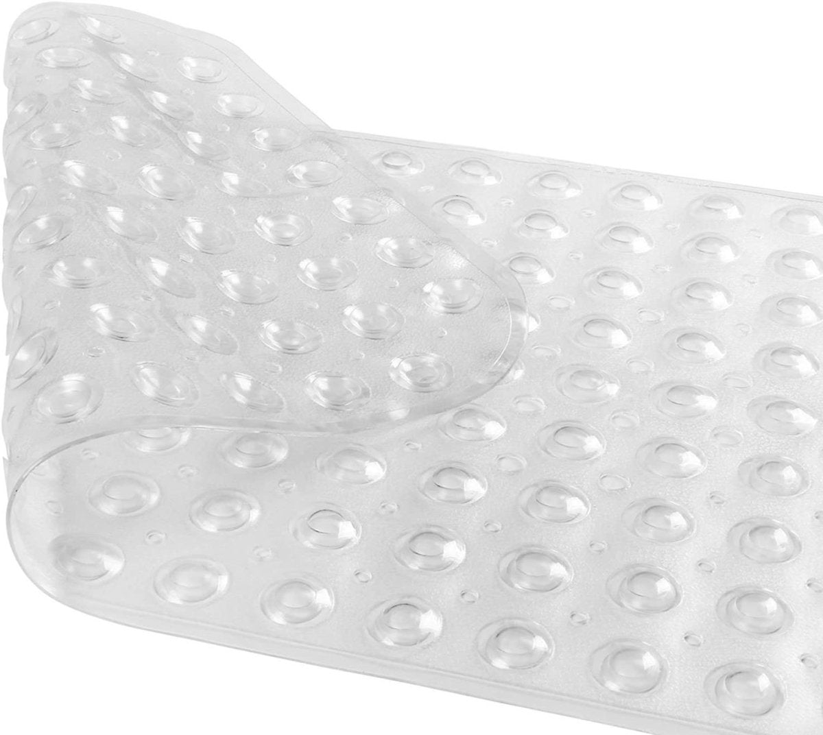 Extra long Clear Vinyl Anti-Bacterial Non-Slip Bathtub Mat - Slips Away - c6039f52-7cb5-4d75-93fe-9c6365d6b8e8 -