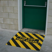 Fire Exit Markers - Slips Away - fire exit 1 metre x 1 metre -