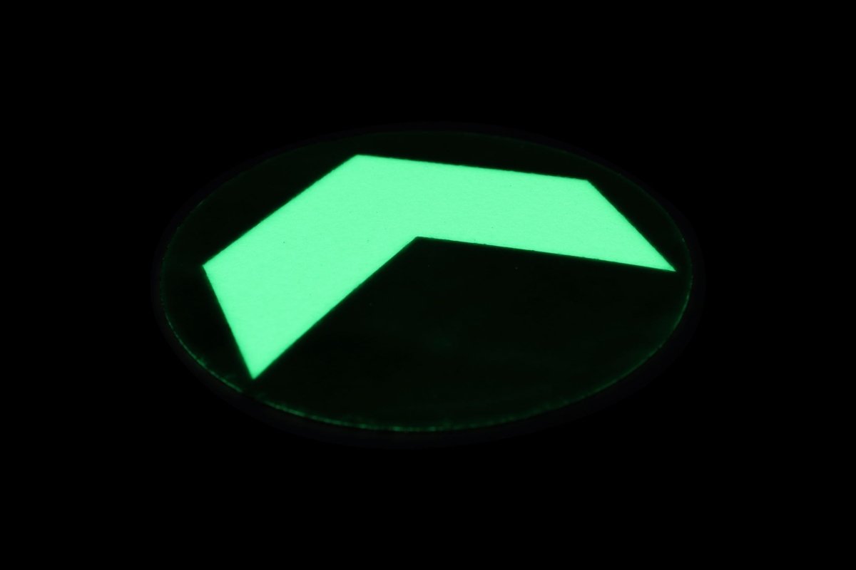 Glow in the dark arrows 100mm ( 10x Pack ) - Slips Away - H8104 glow in dark arrows 10x pack -