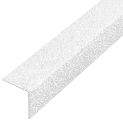 GRP Anti slip stair nosing - Cut to size free of charge - Slips Away - Stair nosing - GRP nosing white 500mm -