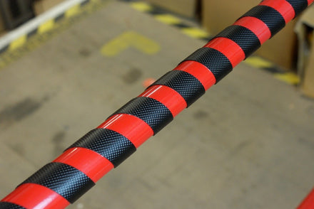 Handrail Grip Tape - Black - Slips Away - H3418N-Black-Handrail-Grip-Tape-25mm -