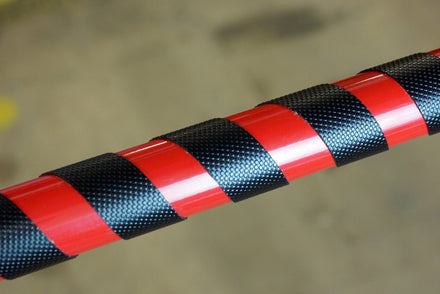 Handrail Grip Tape - Black - Slips Away - H3418N-Black-Handrail-Grip-Tape-25mm -