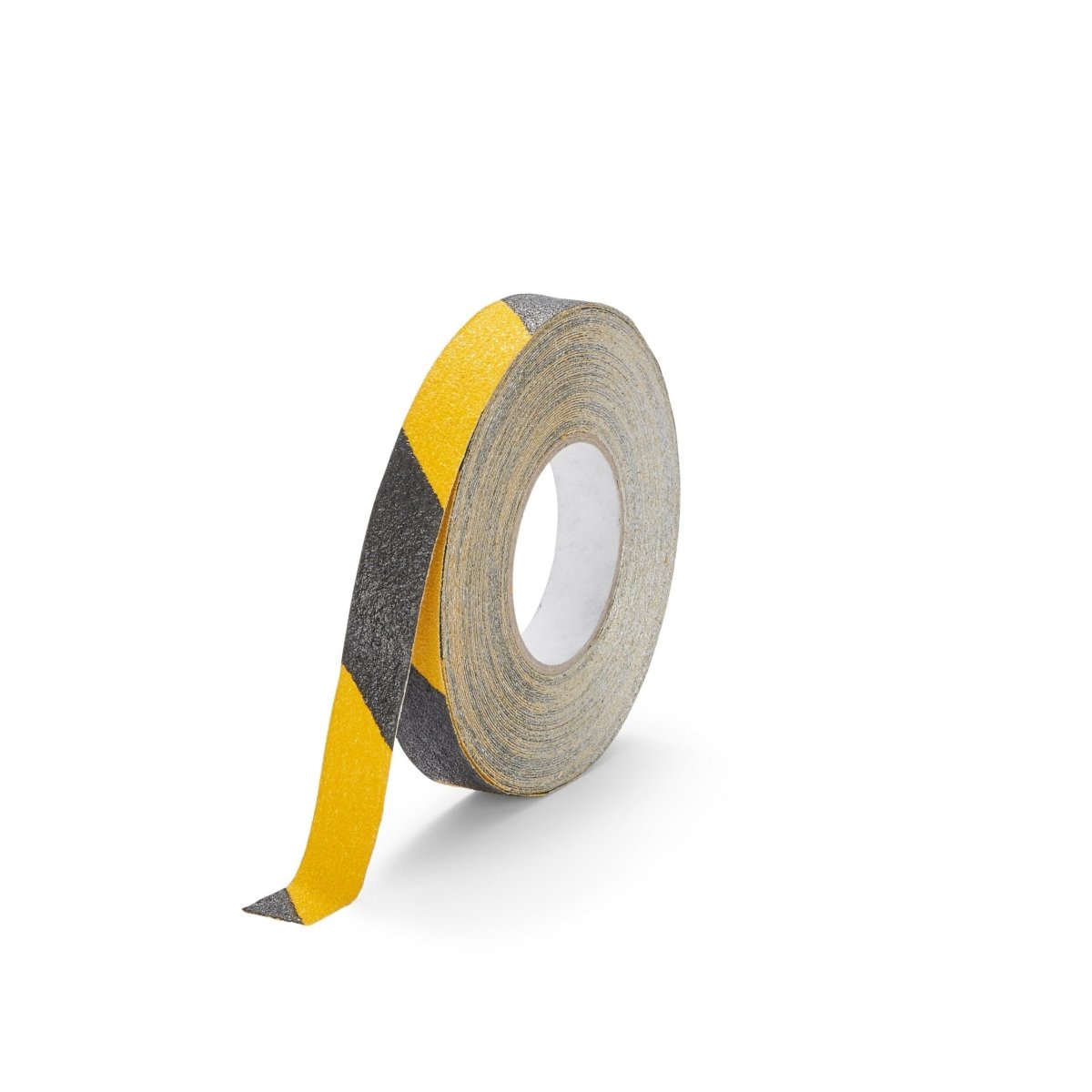 Hazard Conformable Traction Grade Anti Slip Tape Rolls - Slips Away - H3406D-Black-Yellow-Conformable-Safety-Grip-25mm -