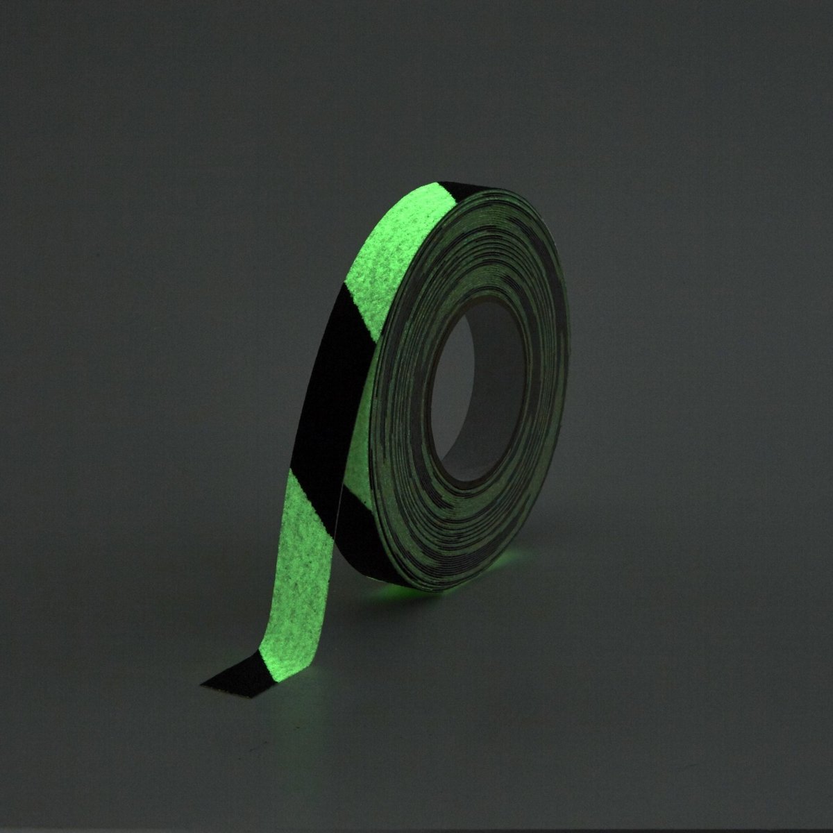 Hazard Glow in the Dark Anti Slip Tape Roll 18m - Slips Away - H3403D-Glow-in-the-Dark-Hazard-Standard-Safety-Grip-25mm-N -
