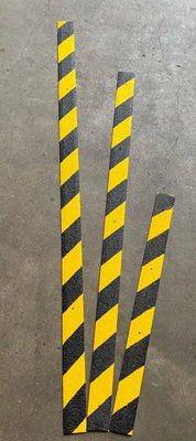 Hazard Non Slip Decking Strips - Slips Away - Hazard Non Slip Decking Strips 600mm x 50mm -