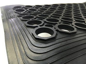 Heavy Duty Rubber Non Slip Stair Treads, Step Mats 30x90cm