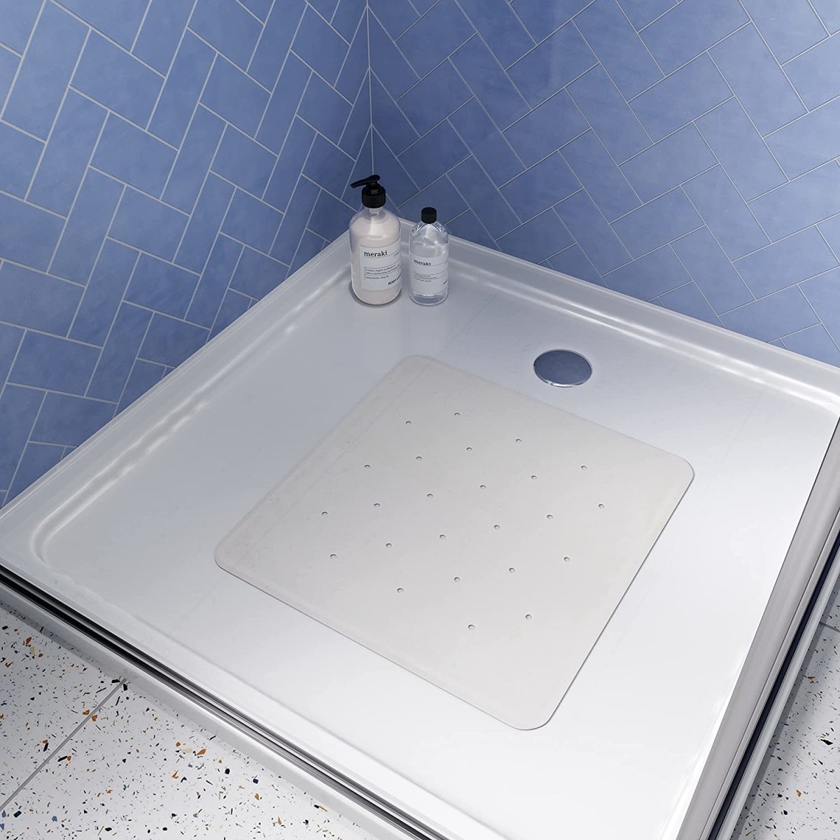 Hygiene 'N' Clean Anti-Bacterial Slip-Resistant Large Bath Mat