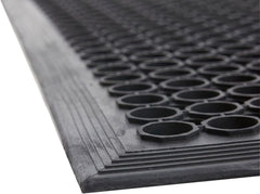 Large Outdoor Rubber Entrance Mats , Non Slip Drainage Door Mat Flooring Size 0.9 Metre x 1.5 Metre - Slips Away - ‎B01N91FE8O -