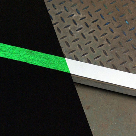 Luminous Glow in the Dark Anti Slip Tape Roll - Slips Away - H3403X-Glow-in-the-Dark-Standard-Safety-Grip-100mm-N-V2 -
