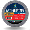 Non Abrasive Resilient Soft Touch Textured "Rubber Feel" Anti-Slip Tape - Slips Away - Anti slip tape - -