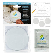 Non Slip Bath & Shower Stickers – 20x Large Clear Discs - Slips Away - SA007 -
