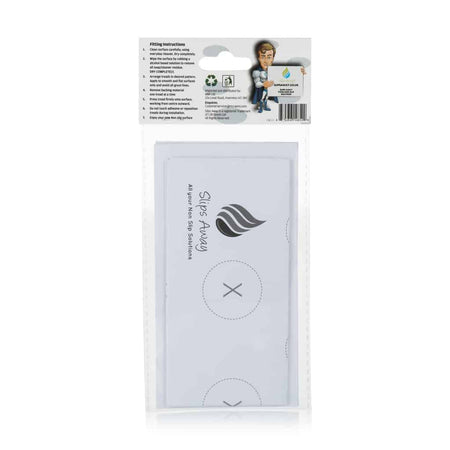 Non Slip Bath & Shower Stickers - 28x Clear Discs - Slips Away - SA001 -