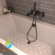 Non Slip Bath & Shower Stickers - 28x White Discs - Slips Away - SA002 -