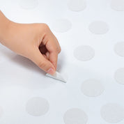 Non Slip Bath & Shower Stickers - 28x White Discs - Slips Away - SA002 -
