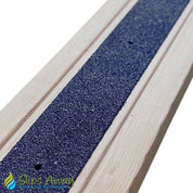 Non Slip Decking Strips GRP Heavy Duty Pro Grade 50mm - BLACK - Slips Away - Decking strips - decking strip black 600mm x 50mm -