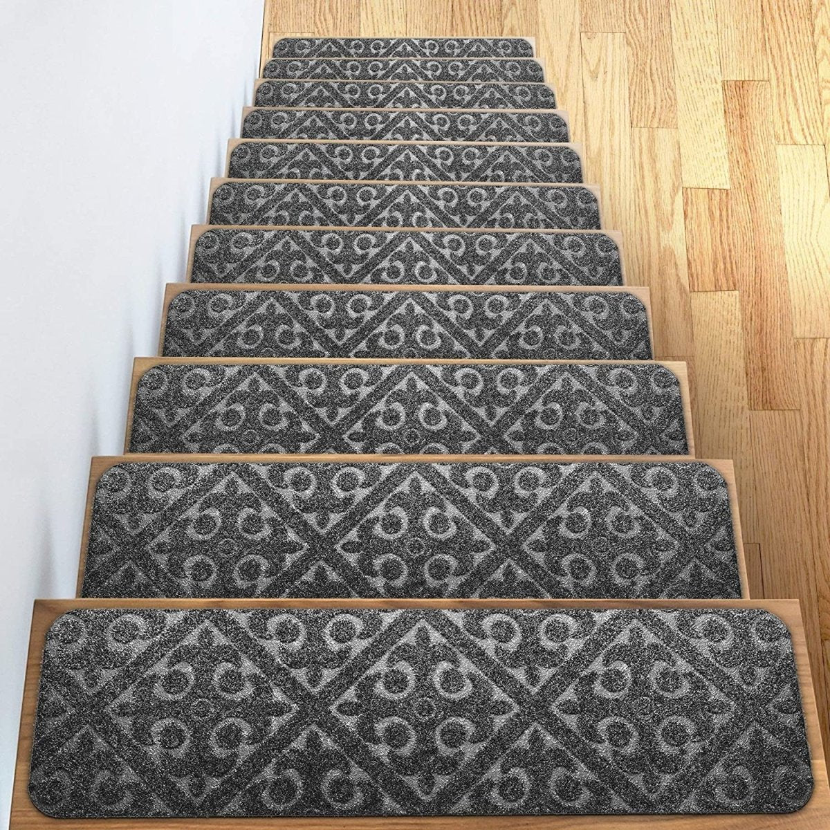 15x Pack Anti-Slip Stair Treads | Non-Slip Stair Runner Carpet for Staircases 