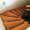 Non Slip Strips for Stairs - Black 64cm x 3 cm (16x pack) - Slips Away - SA026 -