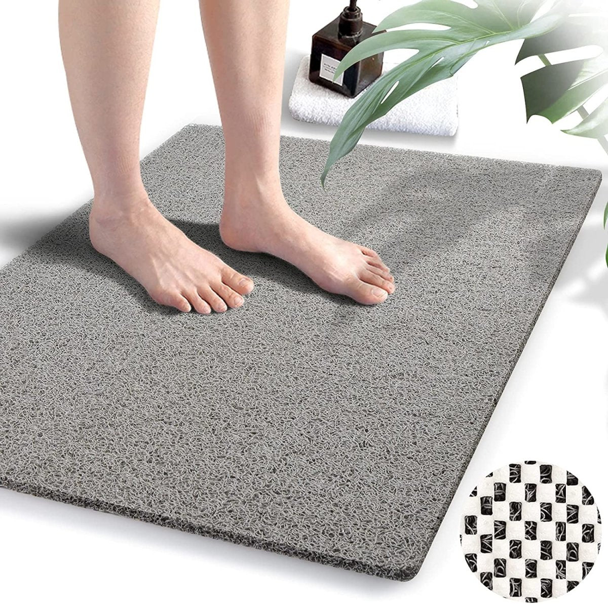 Bath Mats, Quick Drying, 60*60cm - Slips Away - 01fce118-4ea4-45cc-b82f-689f2f88201c -