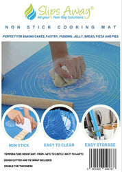 Non-Stick Silicone Baking Mat for Pizza, Cakes, and Pastries - Multipurpose Holder for Mess-Free Cooking - Slips Away - SA091 -