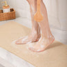 Quick-Dry Loofah Shower Mat - Non-Slip, Super Soft, and Mold-Resistant - Slips Away - B0BX2ZTQ6K -