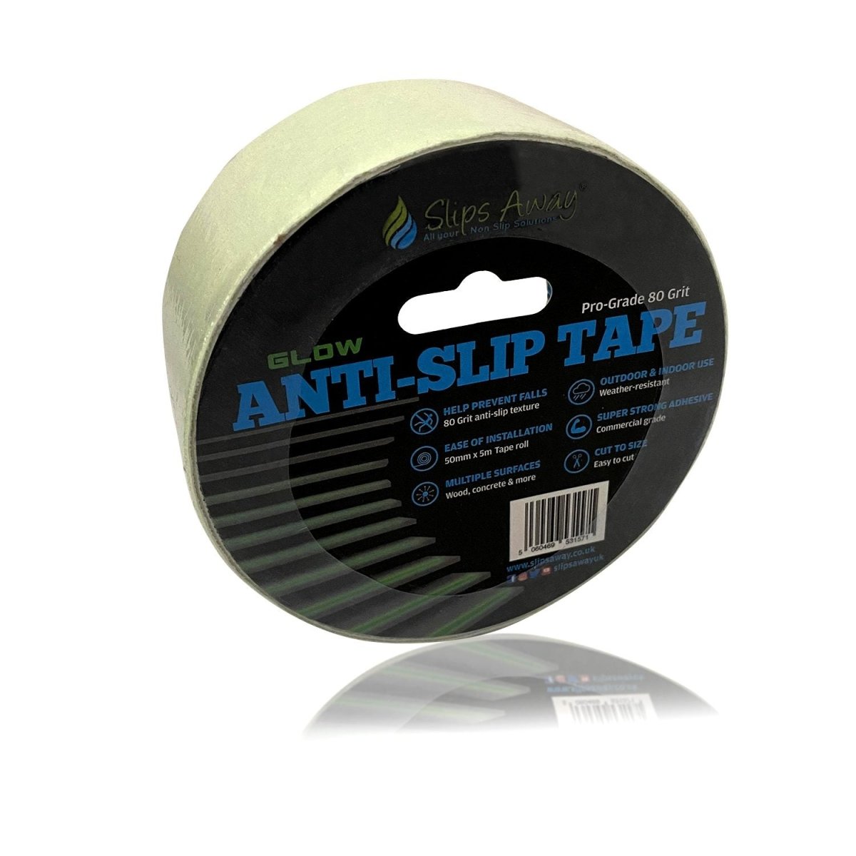Short Length Anti Slip Tape Rolls Standard Grade 5 Metres - Slips Away - SA047 -