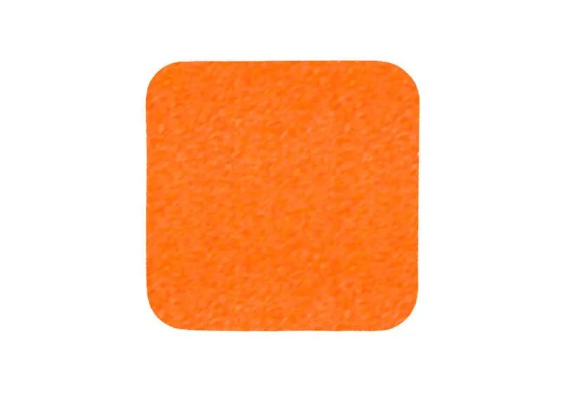 Standard Grade Anti Slip Tiles 140mm x 140mm - 10x Pack - Slips Away - Anti slip tape - H3401O ORANGE 140MM X 140MM -