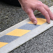 Standard Grade Hazard Warning Yellow Black Anti Slip Tape Roll - Slips Away - SA046, -