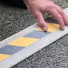 Standard Grade Hazard Warning Yellow Black Anti Slip Tape Roll - Slips Away - SA046, -