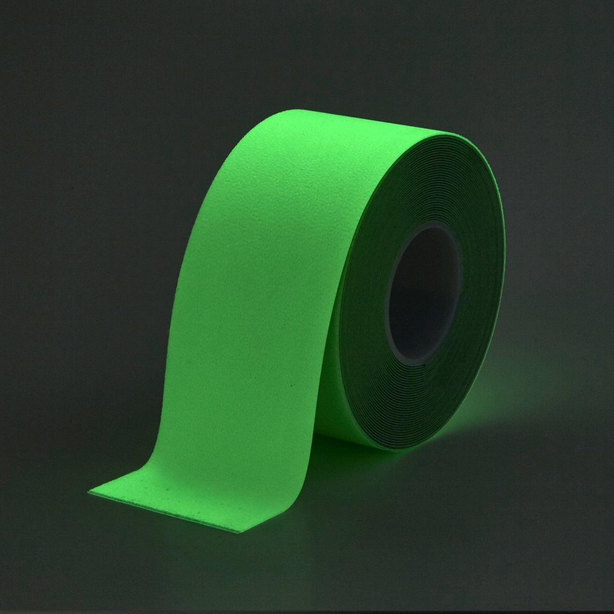 Super grade Photoluminescent Glow in the Dark Anti Slip Tape Roll - Slips Away - H3454-Super-Grade-Glow-in-the-Dark-Anti-Slip-100mm -