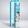 Ultra Thin Non Slip Adhesive Bath Mat FREE Roller Presser Included - Slips Away - SA077. -