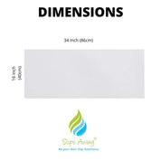 Ultra Thin Non Slip Adhesive Bath Mat FREE Roller Presser Included - Slips Away - SA077. -