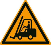 Warehouse Floor Graphic Marker Safety Signs -High Visibility - Strong Self Adhesive - Slips Away - Anti slip tape - W014 -