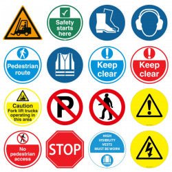 Forklift Truck Safety Signs