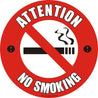 Warehouse Floor Marker Signs - Slips Away - EWM08 - No Smoking -